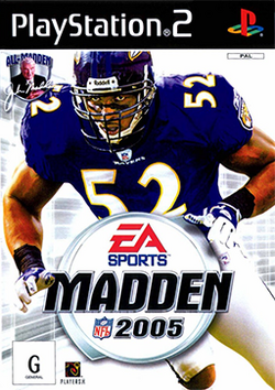 Cover image of Madden NFL 2005 on DS