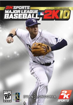 Cover image of Major League Baseball 2K10 on DS