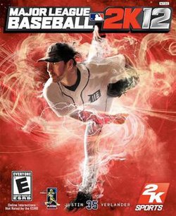 Cover image of Major League Baseball 2K12 on DS