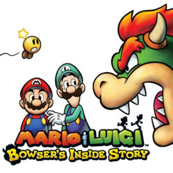 Cover image of Mario & Luigi: Bowser's Inside Story on DS