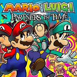 Cover image of Mario & Luigi: Partners in Time on DS