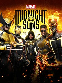 Cover image of Marvel's Midnight Suns on PS5