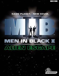 Cover image of Men in Black II: Alien Escape on PS2