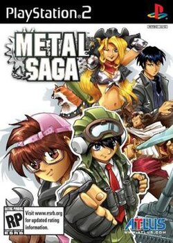 Cover image of Metal Saga on PS2