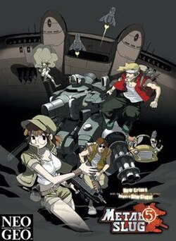 Cover image of Metal Slug 5 on PS2