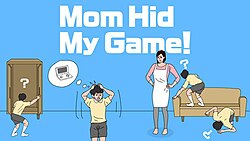 Cover image of Mom Hid My Game! on Switch