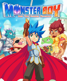 Cover image of Monster Boy and the Cursed Kingdom on PS5