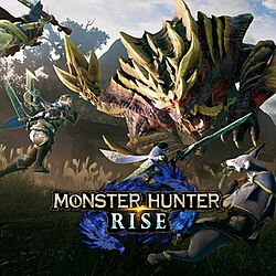 Cover image of Monster Hunter Rise on PS4