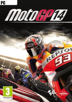 Cover image of MotoGP 14 on PS4
