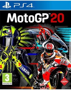 Cover image of MotoGP 20 on Switch