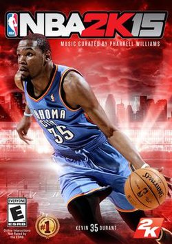 Cover image of NBA 2K15 on Xbox One