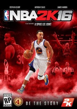 Cover image of NBA 2K16 on Xbox One