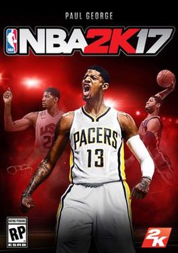 Cover image of NBA 2K17 on Xbox One