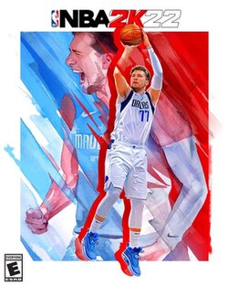Cover image of NBA 2K22 on Switch