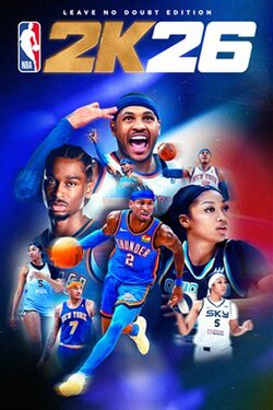 Cover image of NBA 2K26 on Switch