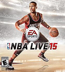 Cover image of NBA Live 15 on Xbox One