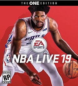 Cover image of NBA Live 19 on Xbox One