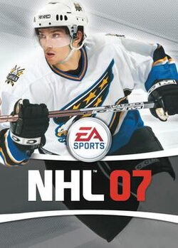 Cover image of NHL 07 on PS2