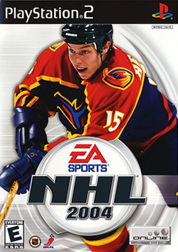 Cover image of NHL 2004 on PS2