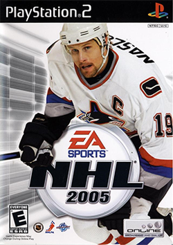Cover image of NHL 2005 on PS2