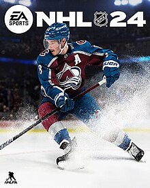 Cover image of NHL 24 on PS5