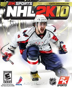 Cover image of NHL 2K10 on PS2