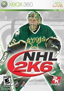 Cover image of NHL 2K6 on PS2