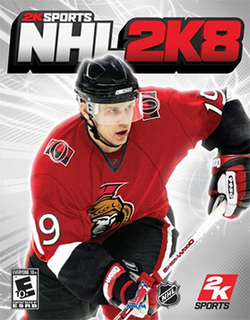 Cover image of NHL 2K8 on PS2