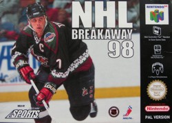 Cover image of NHL Breakaway 98 on PlayStation