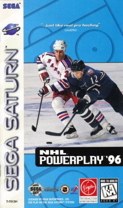Cover image of NHL PowerPlay '96 on PlayStation