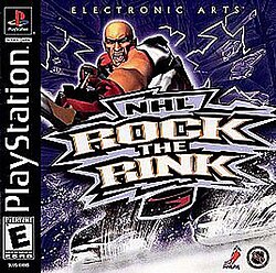 Cover image of NHL Rock the Rink on PlayStation