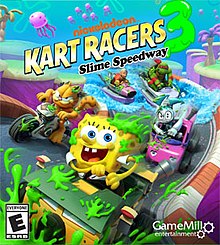 Cover image of Nickelodeon Kart Racers 3: Slime Speedway on PS5