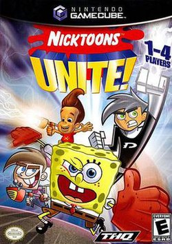 Cover image of Nicktoons Unite! on PS2