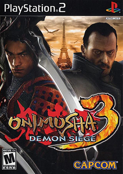 Cover image of Onimusha 3: Demon Siege on PS2