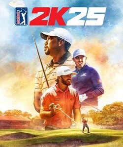 Cover image of PGA Tour 2K25 on PS5