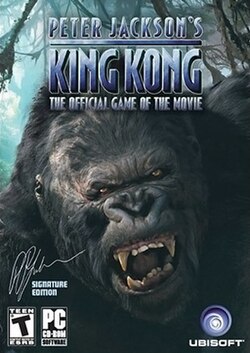 Cover image of Peter Jackson's King Kong: The Official Game of the Movie on PS2