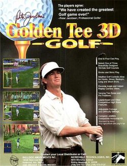 Cover image of Peter Jacobsen's Golden Tee Golf on PlayStation