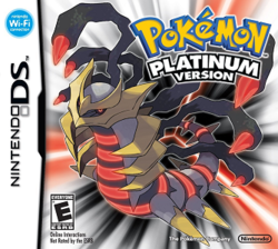 Cover image of Pokémon Platinum on DS