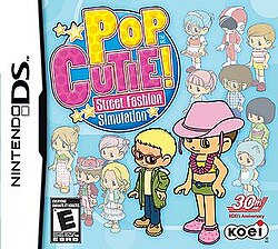 Cover image of Pop Cutie! Street Fashion Simulation on DS