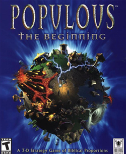 Cover image of Populous: The Beginning on PlayStation