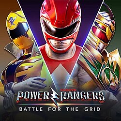 Cover image of Power Rangers: Battle for the Grid on PS4