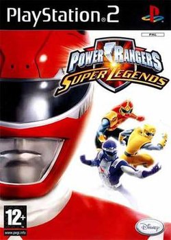 Cover image of Power Rangers: Super Legends on DS