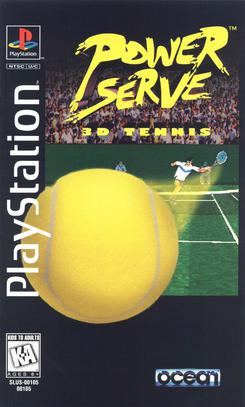 Cover image of Power Serve 3D Tennis on PlayStation