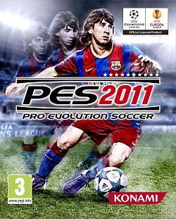 Cover image of Pro Evolution Soccer 2011 on PS2