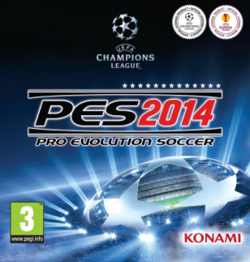 Cover image of Pro Evolution Soccer 2014 on PS2