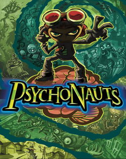Cover image of Psychonauts on PS2