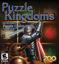 Cover image of Puzzle Kingdoms on DS