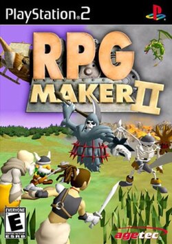 Cover image of RPG Maker II on PS2