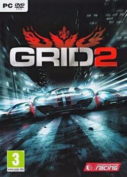Cover image of Race Driver: GRID 2 on PS3