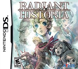 Cover image of Radiant Historia on DS